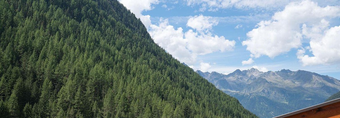 Ausblick Komfortzimmer - Hotel Schöpf - Gries