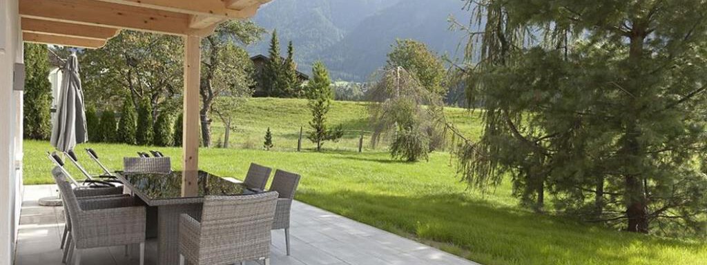 Aussicht Terrasse - Alpenresidenz Oetztal - Haiming