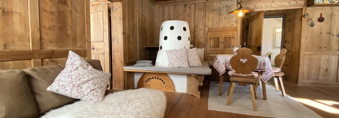 living room old farmhouse style - Chalet Ida - Haiming