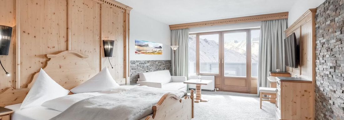 Doppelzimmer - SKI | GOLF | WELLNESS Hotel Riml ****S - Hochgurgl