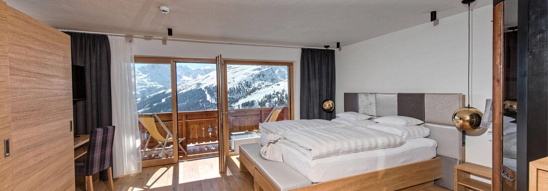 Schlafzimmer - Hotel Schöne Aussicht - Hochsölden