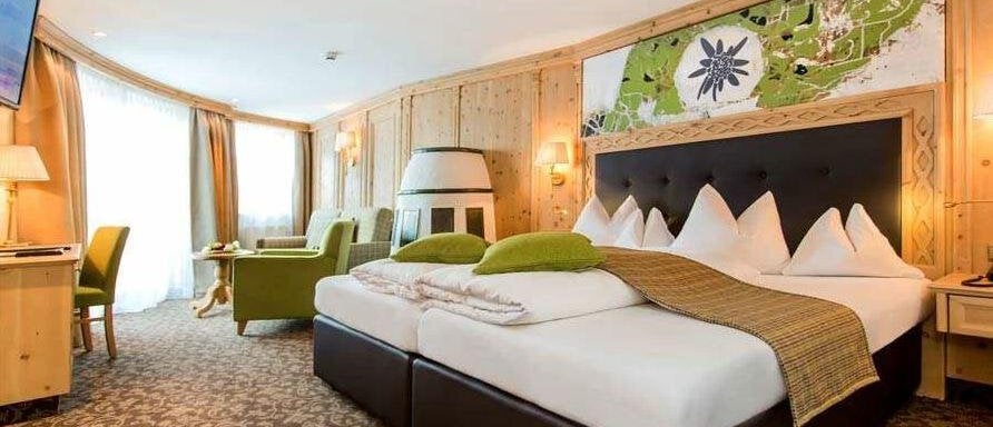 Elternzimmer Suite Schwarzkogel - Skihotel Edelweiss - Hochsölden