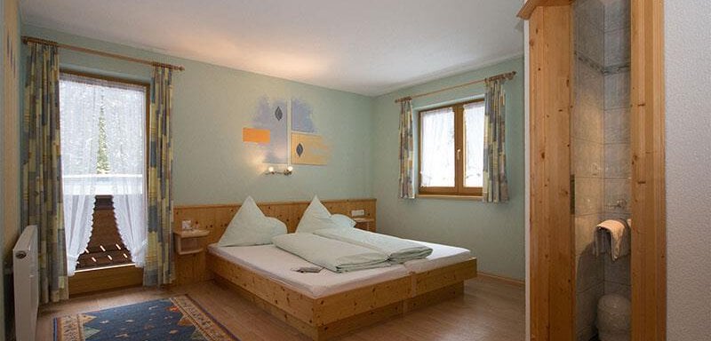 Appartement Tirol - Schlafzimmer unten - Haus Perchtold - Huben