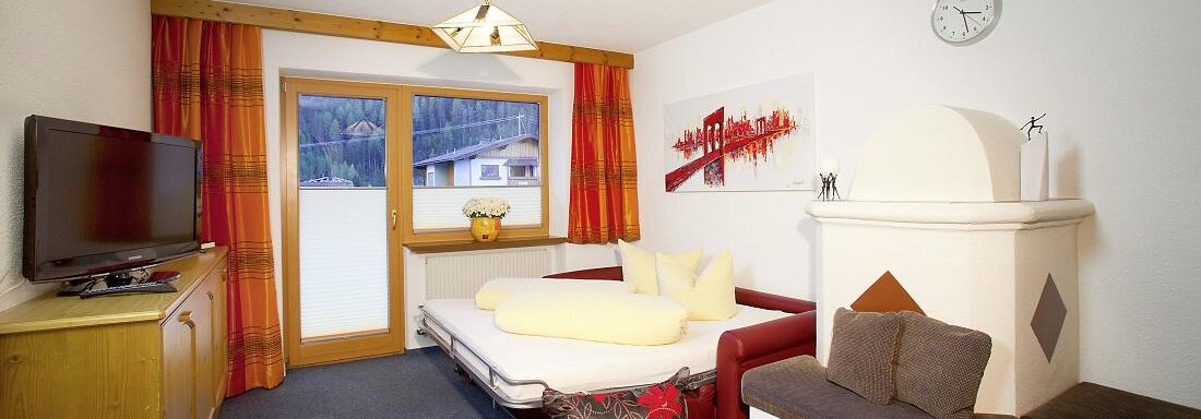 Wohn- Schlafzimmer 1 - Top Tirol Appartement - Huben