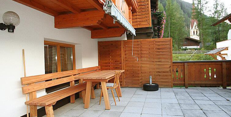 Terrasse - aeki TYROL - Längenfeld