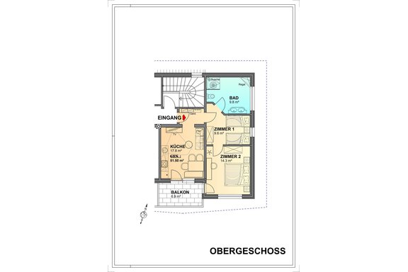 Grundriss - Apart Andre - Längenfeld