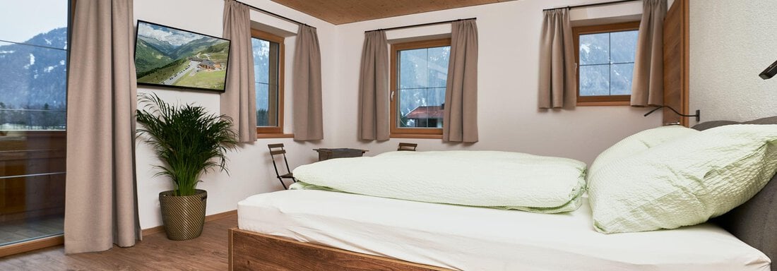 Alpenrose_Schlafzimmer - Apart Hoamatgfühl - Längenfeld