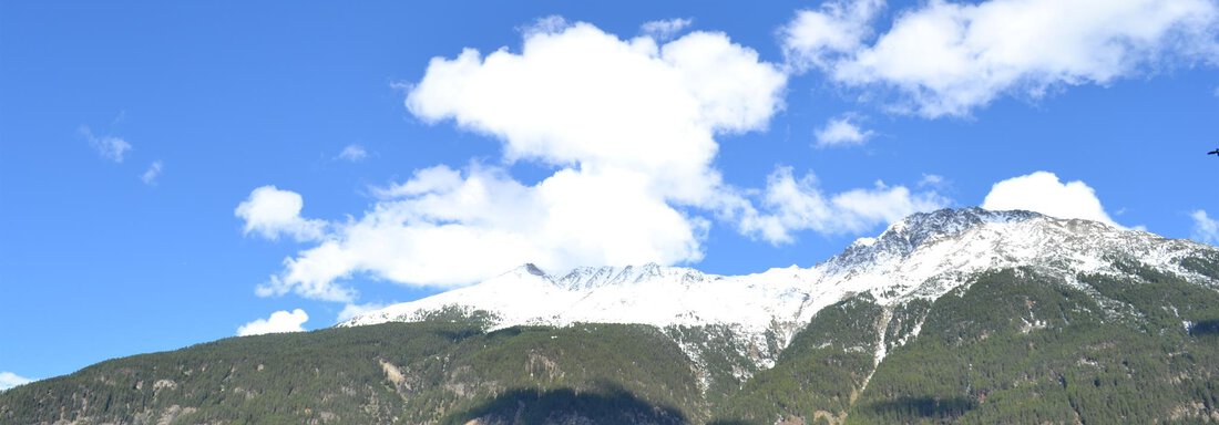 Ausblick von der Terrasse - Apart Katja - Längenfeld