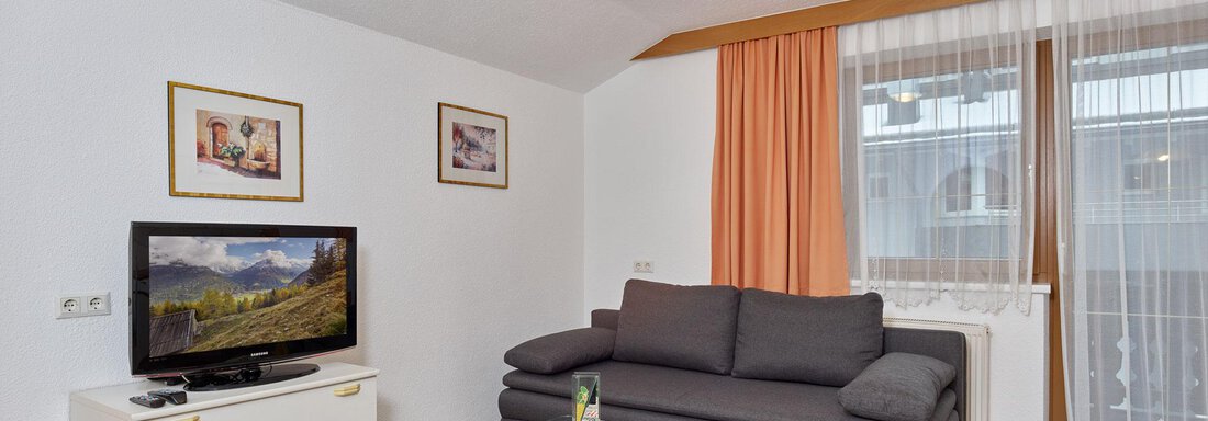 Gamskogel Wohnzimmer - Apartment Serafin - Längenfeld