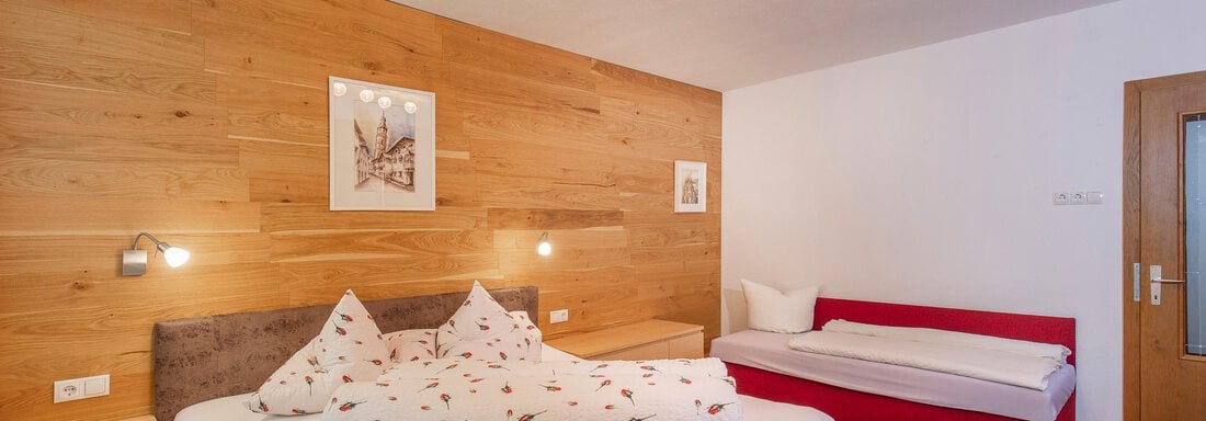 App4 Schlafzimmer 3 - Appartement Rosengarten - Längenfeld