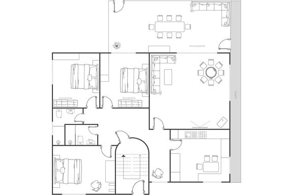 Appartement 4 - Appartement Rosengarten - Längenfeld