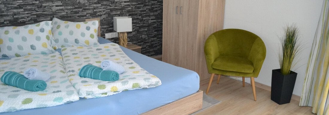 Schlafzimmer 1 - Appartement Thermenzeit - Längenfeld