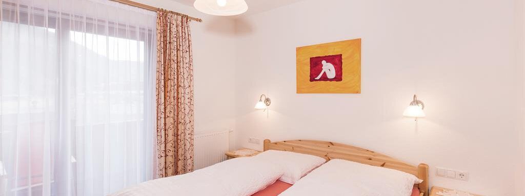 App. Felderkogl-Schlafzimmer - Appartementhaus Längenfeld - Längenfeld