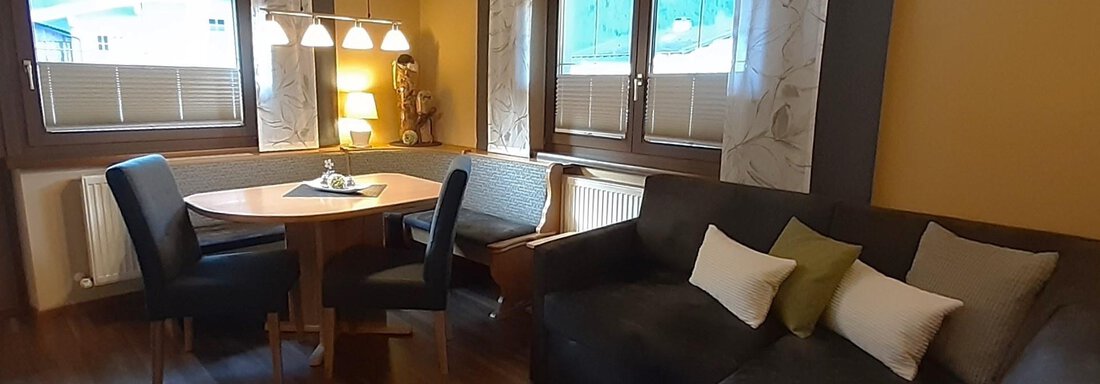 App Y Sofa Essbereich - Appartements Kuprian - Längenfeld