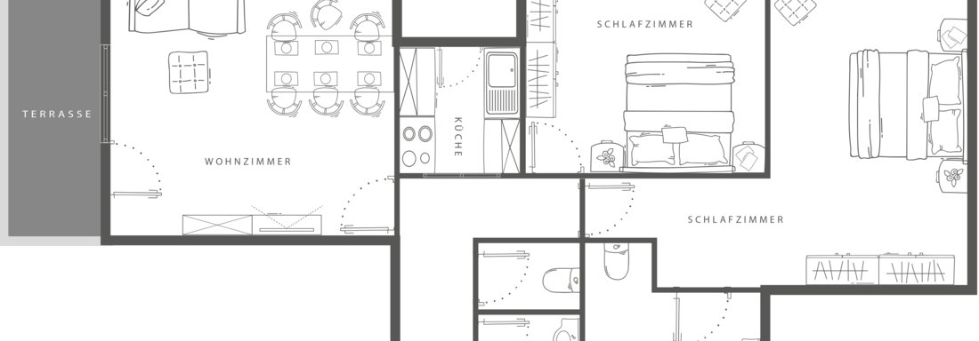 Skizze_TYPC - Appartements Panorama - Längenfeld