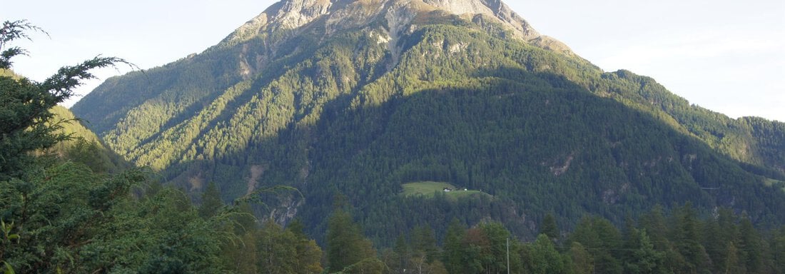 Ausblick vorm Haus - Ferienhaus Florentine - Längenfeld