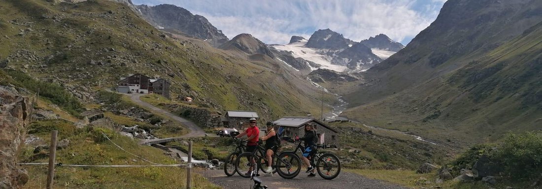 E - Biken in die Berge - Haus Alpenflora - Längenfeld