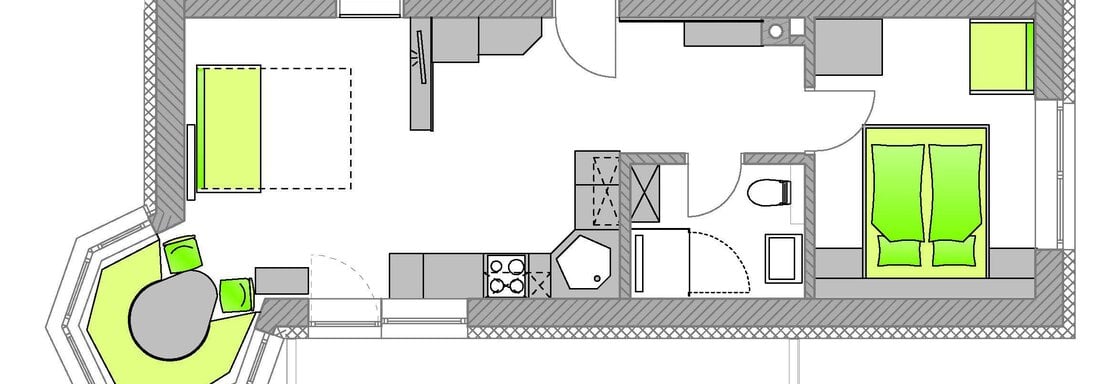 GR Wohnung_klein - Haus Bellevue - Längenfeld