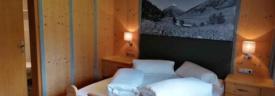 Doppelbett A - Haus Bellevue - Längenfeld