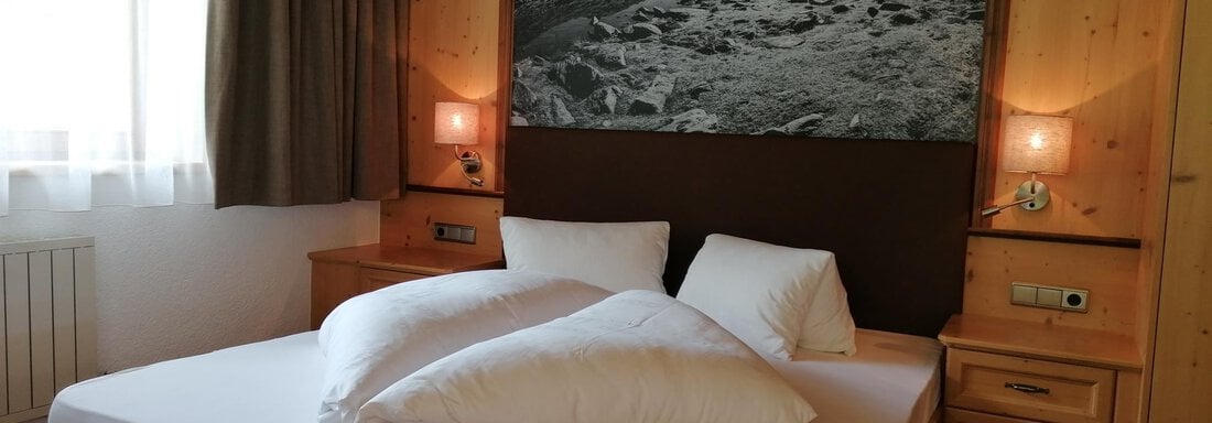 Doppelbett B - Haus Bellevue - Längenfeld