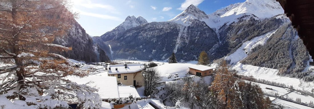 aussicht_winter - Haus Reindl Matthias - Längenfeld