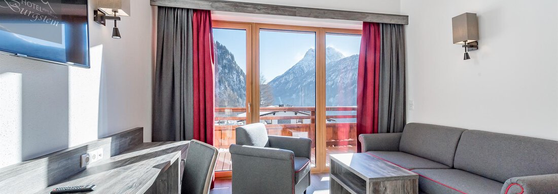 Familiennest - Hotel Burgstein alpin & lifestyle - Längenfeld