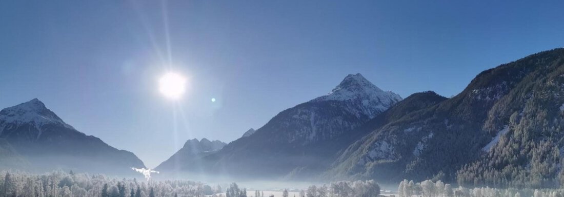 Ausblick vom Balkon - Landhaus Ötztalblick - Längenfeld