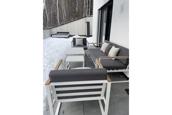 Garden furniture - in summer - Mountain Space - Längenfeld