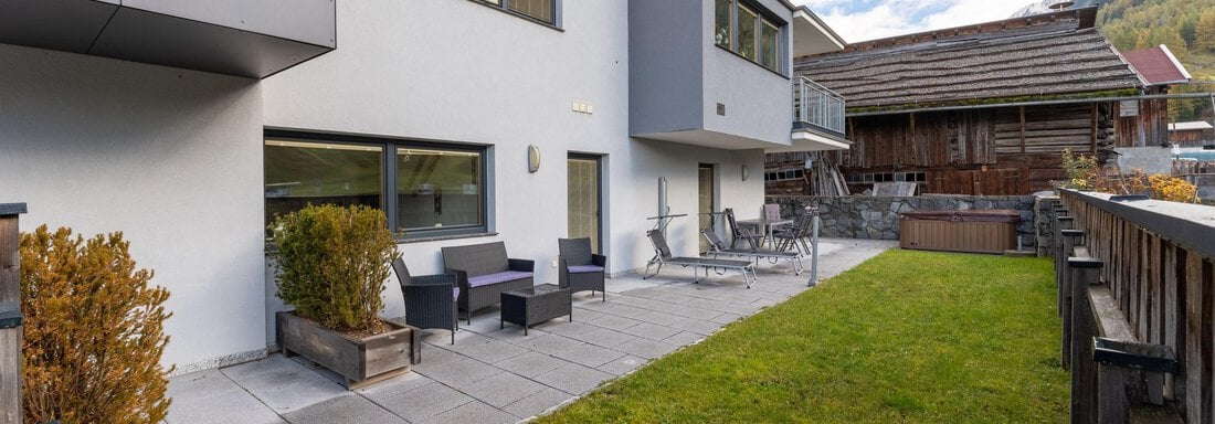 Terrasse Apartement Tirol&Alpin_ergebnis - Aparthotel Ambiente - serviced house - Niederthai