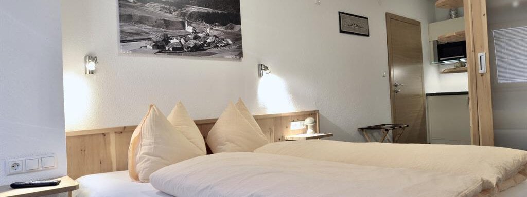 Doppelzimmer - Wald - Aparthotel Ambiente - serviced house - Niederthai