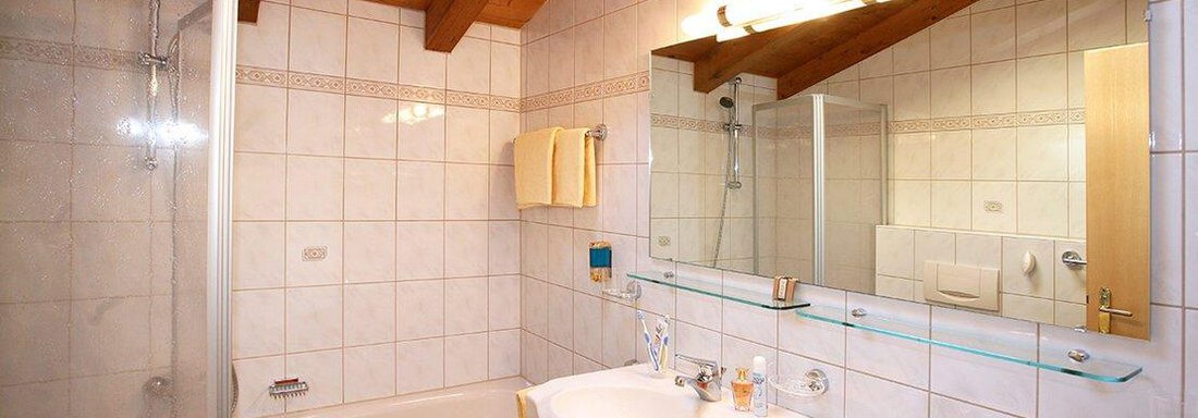 Badezimmer - Appartement Schmid - Niederthai