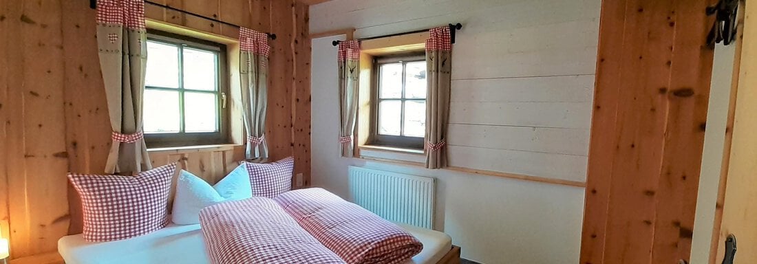 Ferienhaus s´Ofenloch Doppelzimmer - Bio & Reiterhof der Veitenhof - Niederthai