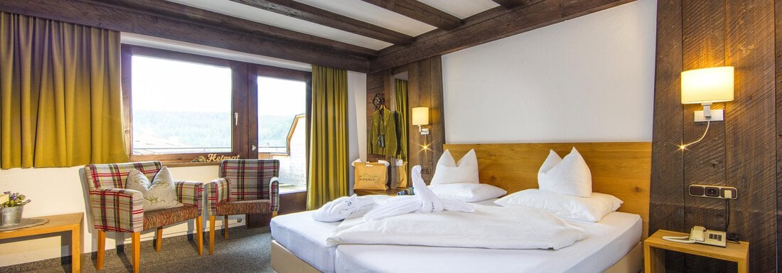 Doppelzimmer Fundusfeiler - Hotel Falknerhof, am Ursprung - Niederthai