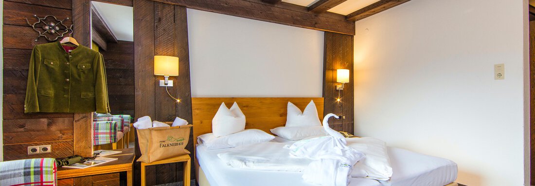 Doppelzimmer Fundusfeiler - Hotel Falknerhof, am Ursprung - Niederthai