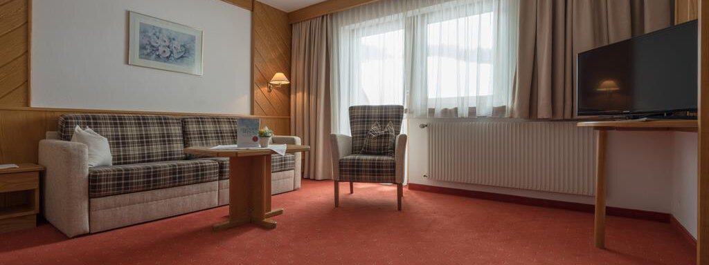 Wohnzimmer App1 - Hotel Tauferberg - Niederthai