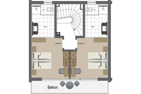 Falkner_Möbel-HausFundusfeiler_OG - Stuibenfall Chalets - Niederthai