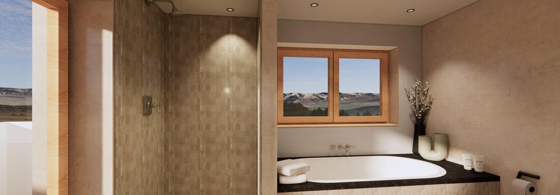 Badezimmer - Chalet Cecilia by MYALPS Homes - Obergurgl 