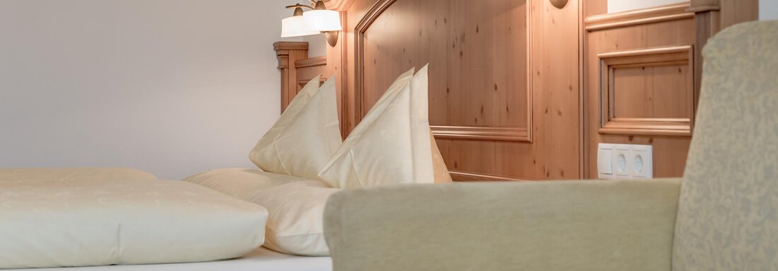 Schlafzimmer - Ferienwohnung de Luxe Alpenresidenz am Mühlbach - Obergurgl 