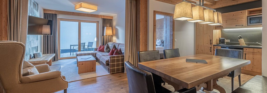 Apt_7_Wohnen - Gletscherblick - Serviced Apartments - Obergurgl 