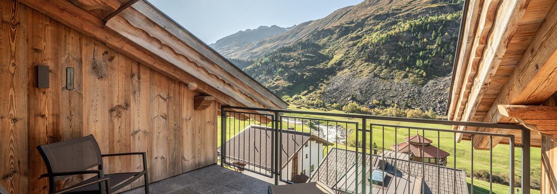 Apt_26_Terrasse - Gletscherblick - Serviced Apartments - Obergurgl 