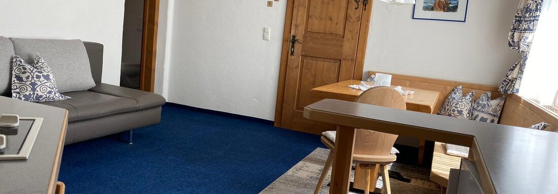 Wohnküche - Ferienwohnung Alt Poschach - Obergurgl 