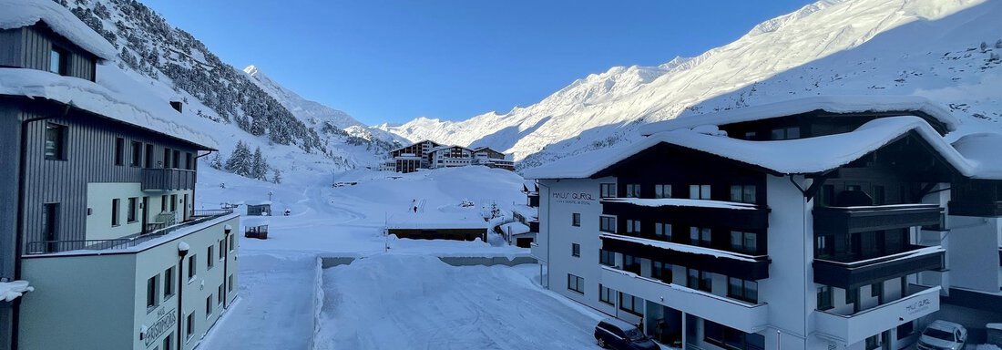 Blick vom Südbalkon - Haus Verwall Appartements - Obergurgl 