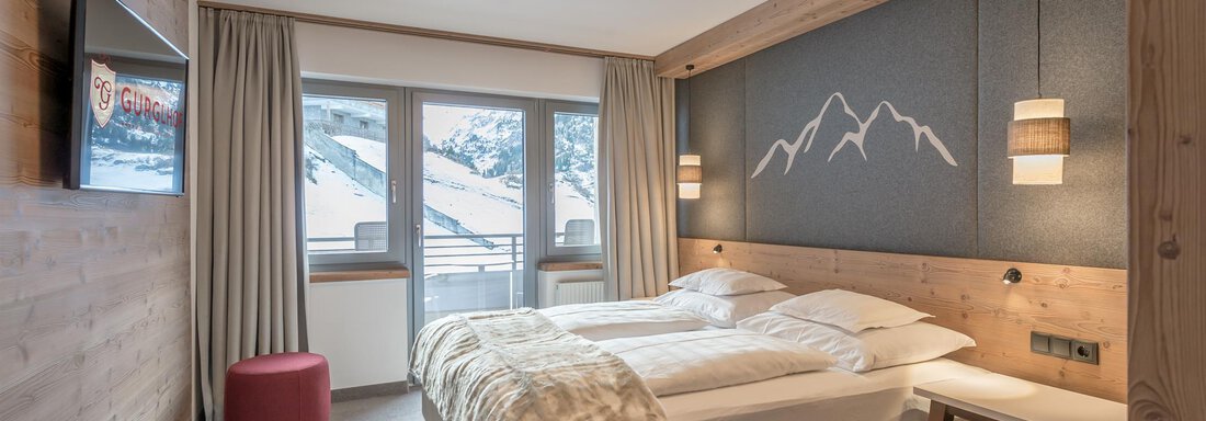 Beispiel Doppelzimmer Superior - Hotel Gurglhof - Obergurgl 