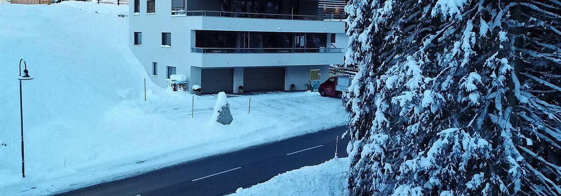 Hausansicht Winter 2018 - Gasthof Waldesruh*** - Ochsengarten