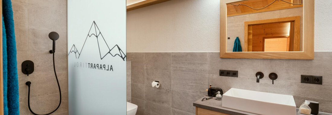 Badezimmer - Alp Apart Tirol - Oetz