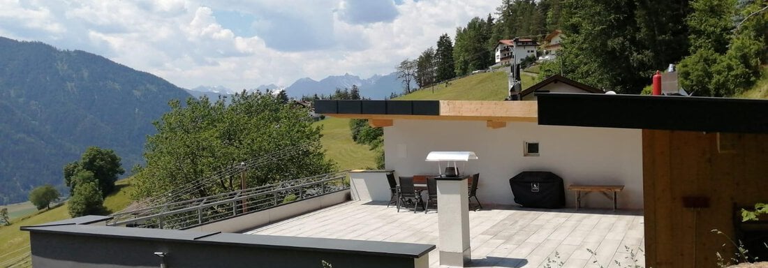 Dachterrasse mit Aussicht - ALPENBLICK de Luxe - Oetz