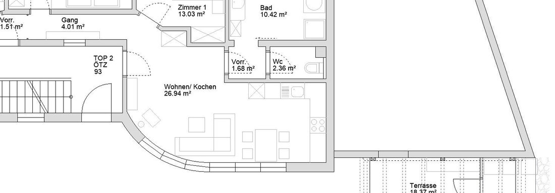 JOVE-Grundriss 4 - Apart JOVE-Ötz - Oetz