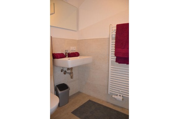 Badezimmer - Appartement Alpenglühn - Oetz