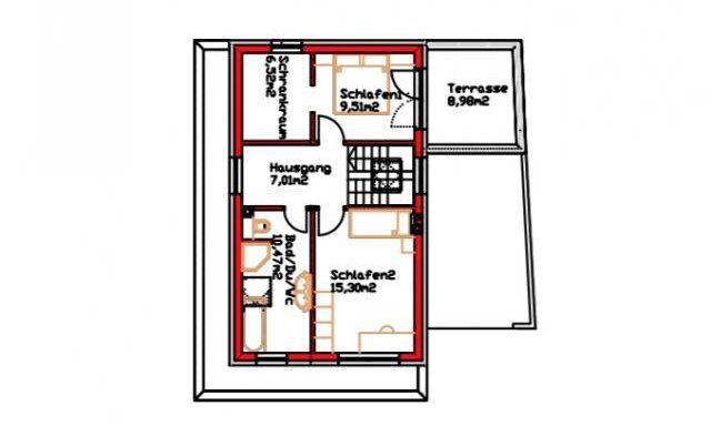 Dachgeschoss - Ferienhaus Julia - Oetz