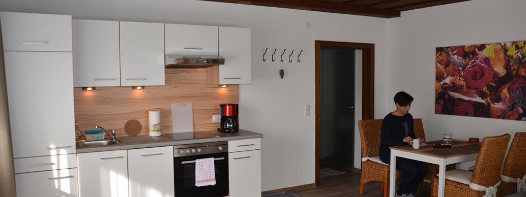 Küche Komfortappartement - Herzblut Wohlfühl Appartements - Oetz